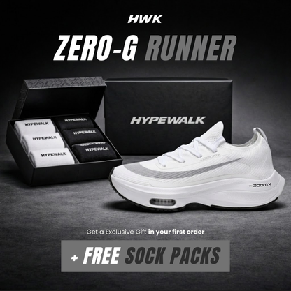 HypeWalk ZeroG Runner + Free Sock Pack