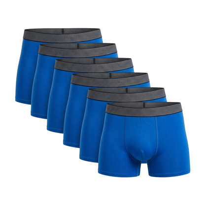 HypeWalk - 6 Piece Cotton Boxer Briefs Set Core Virel
