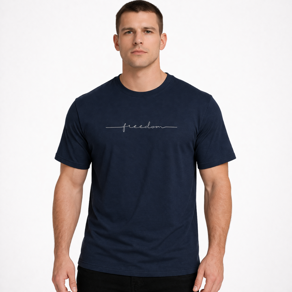 HypeWalk - Freedom Graphic Cotton T-Shirt Nova Liberty