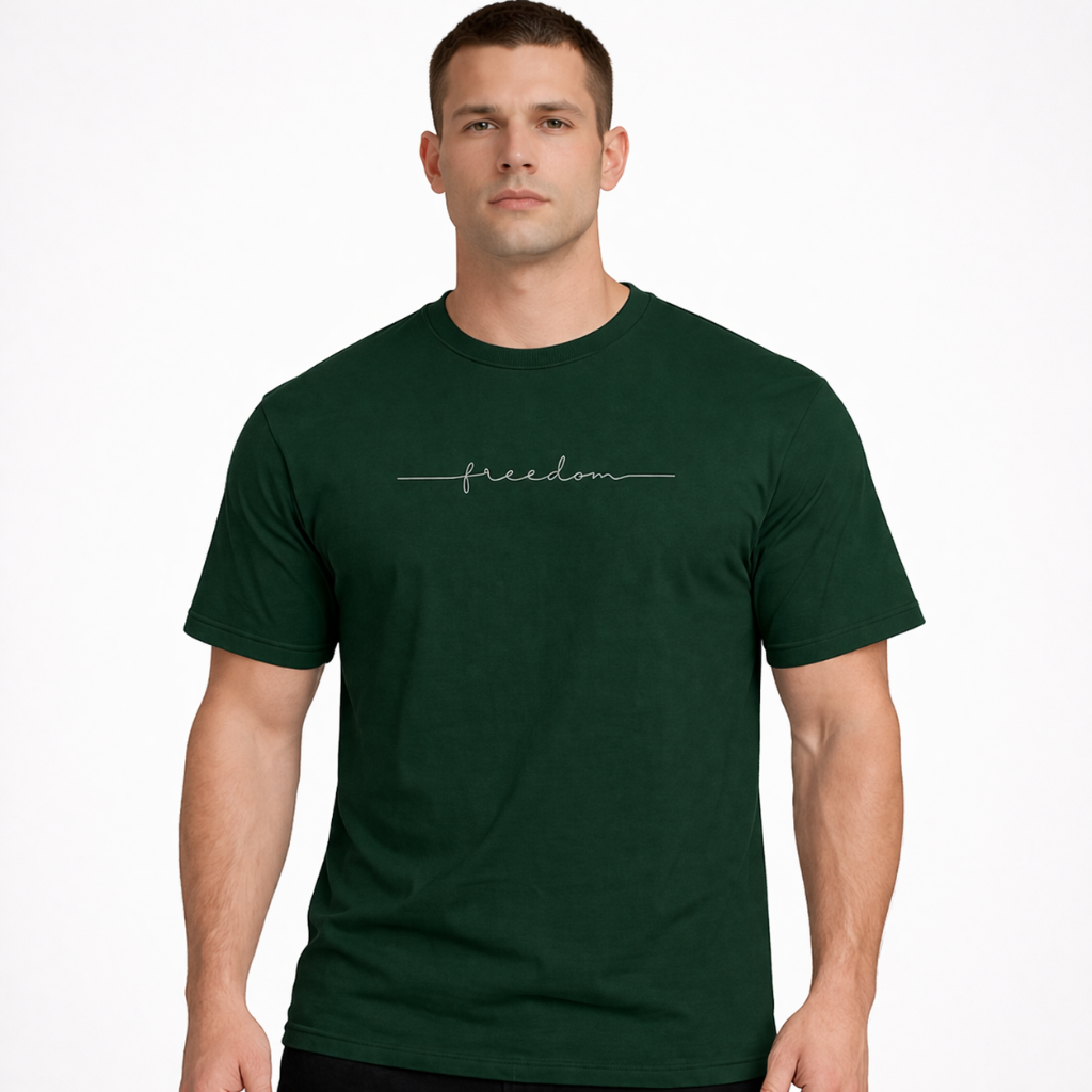 HypeWalk - Freedom Graphic Cotton T-Shirt Nova Liberty