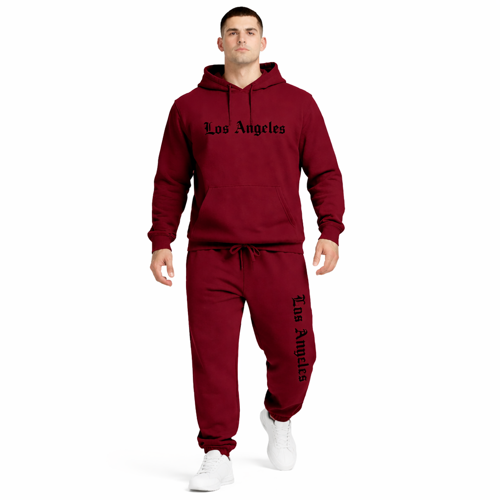 HypeWalk - Printed Sweatshirt and Pants Set Virel Motion