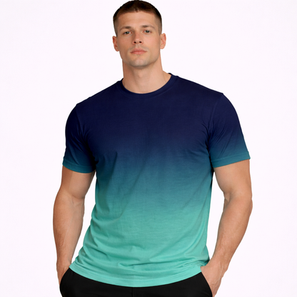 HypeWalk - Gradient Crewneck T-Shirt Nova Fade