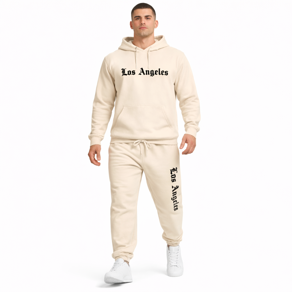 HypeWalk - Printed Sweatshirt and Pants Set Virel Motion