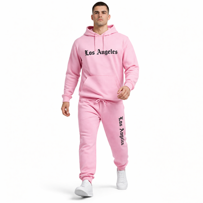 HypeWalk - Printed Sweatshirt and Pants Set Virel Motion