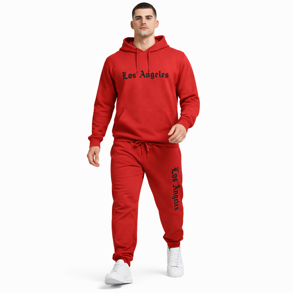 HypeWalk - Printed Sweatshirt and Pants Set Virel Motion