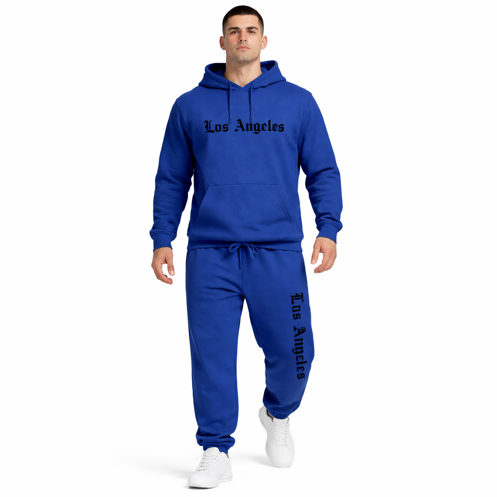 HypeWalk - Printed Sweatshirt and Pants Set Virel Motion
