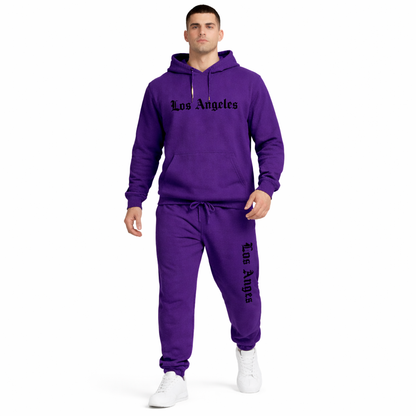 HypeWalk - Printed Sweatshirt and Pants Set Virel Motion