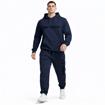 HypeWalk - Printed Sweatshirt and Pants Set Virel Motion