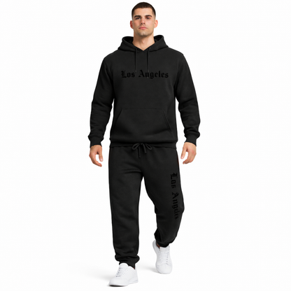 HypeWalk - Printed Sweatshirt and Pants Set Virel Motion