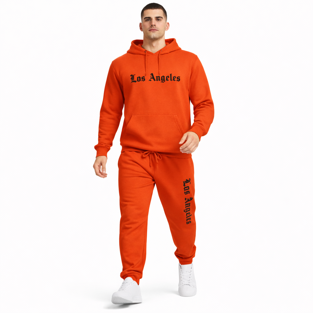 HypeWalk - Printed Sweatshirt and Pants Set Virel Motion