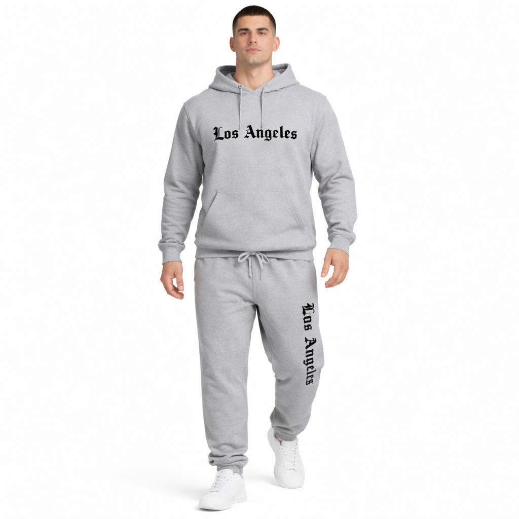 HypeWalk - Printed Sweatshirt and Pants Set Virel Motion