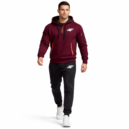HypeWalk  - Hooded Zip Running Tracksuit Set Aether Guard