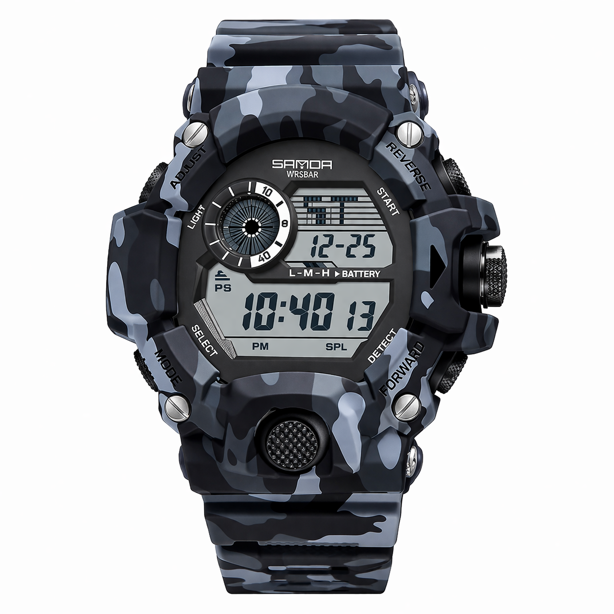 HypeWalk - Camouflage Digital Watch Virex Shadow