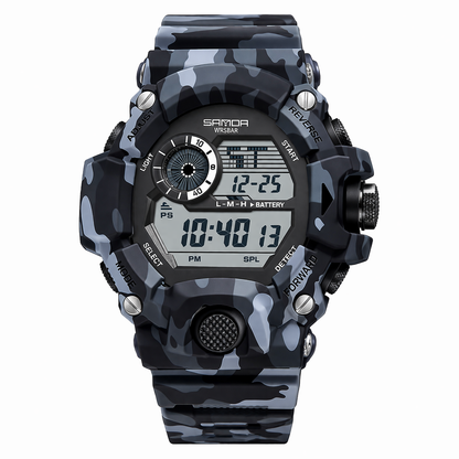 HypeWalk - Camouflage Digital Watch Virex Shadow