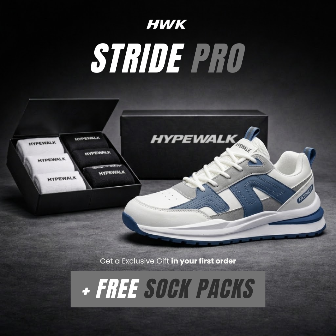 HypeWalk StridePro + Free Sock Pack