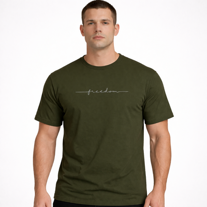 HypeWalk - Freedom Graphic Cotton T-Shirt Nova Liberty