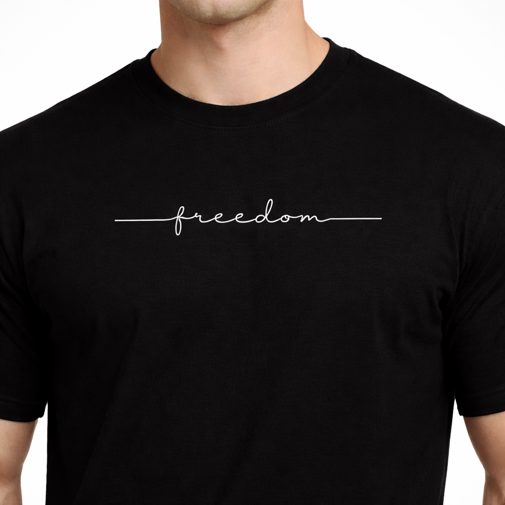 HypeWalk - Freedom Graphic Cotton T-Shirt Nova Liberty