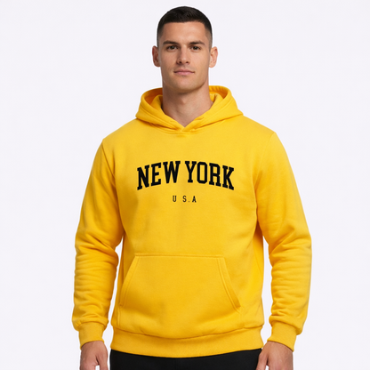 HypeWalk - Printed Hooded Sweatshirt Nova Echo