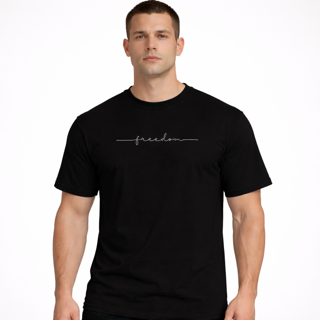 HypeWalk - Freedom Graphic Cotton T-Shirt Nova Liberty