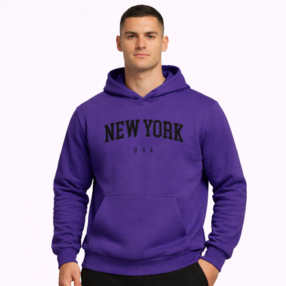 HypeWalk - Printed Hooded Sweatshirt Nova Echo