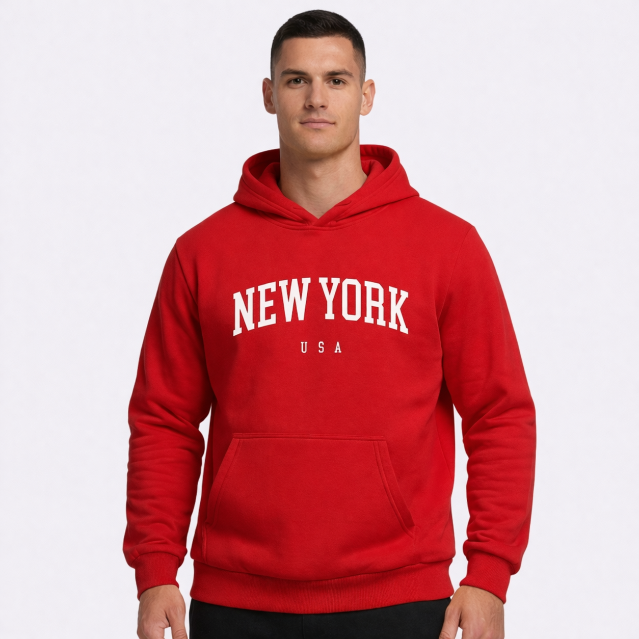 HypeWalk - Printed Hooded Sweatshirt Nova Echo