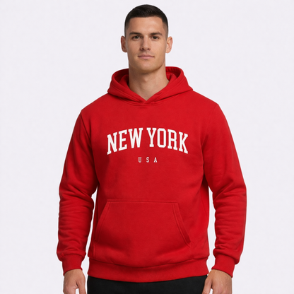 HypeWalk - Printed Hooded Sweatshirt Nova Echo