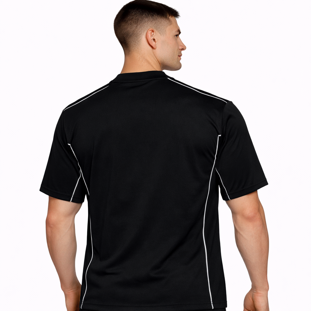 HypeWalk - Letter Print Crewneck T-Shirt Virel Core