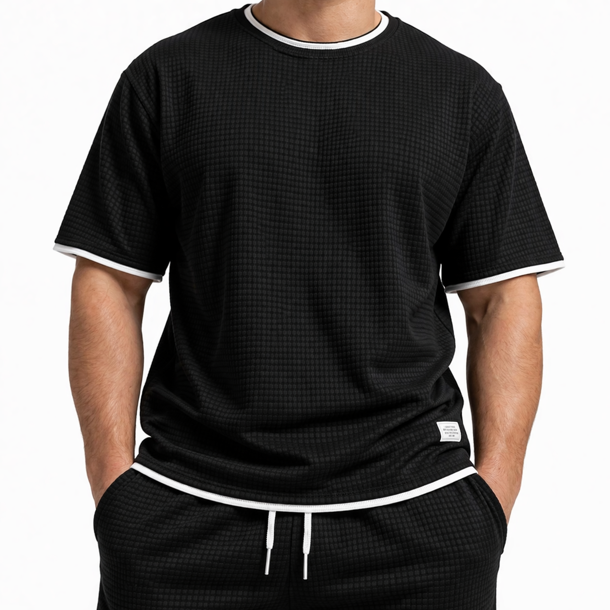 HypeWalk - Modern Shorts and T-Shirt Set Nova Drift