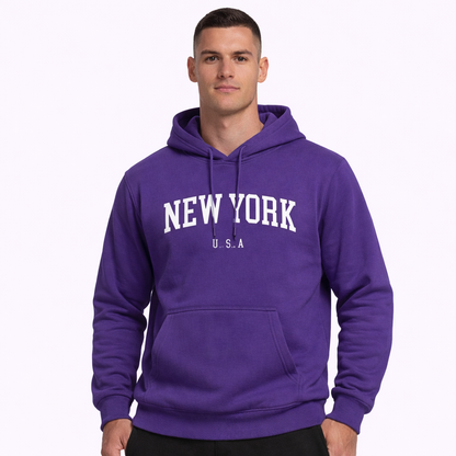 HypeWalk - Printed Hooded Sweatshirt Nova Echo