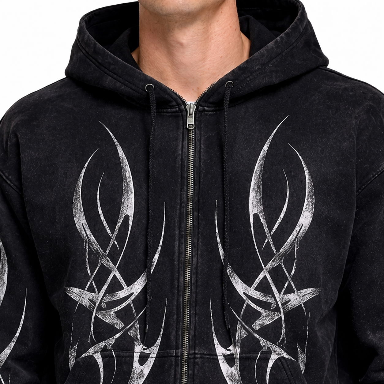 HypeWalk - Oversized Hooded Sweatshirt Vanta Overset